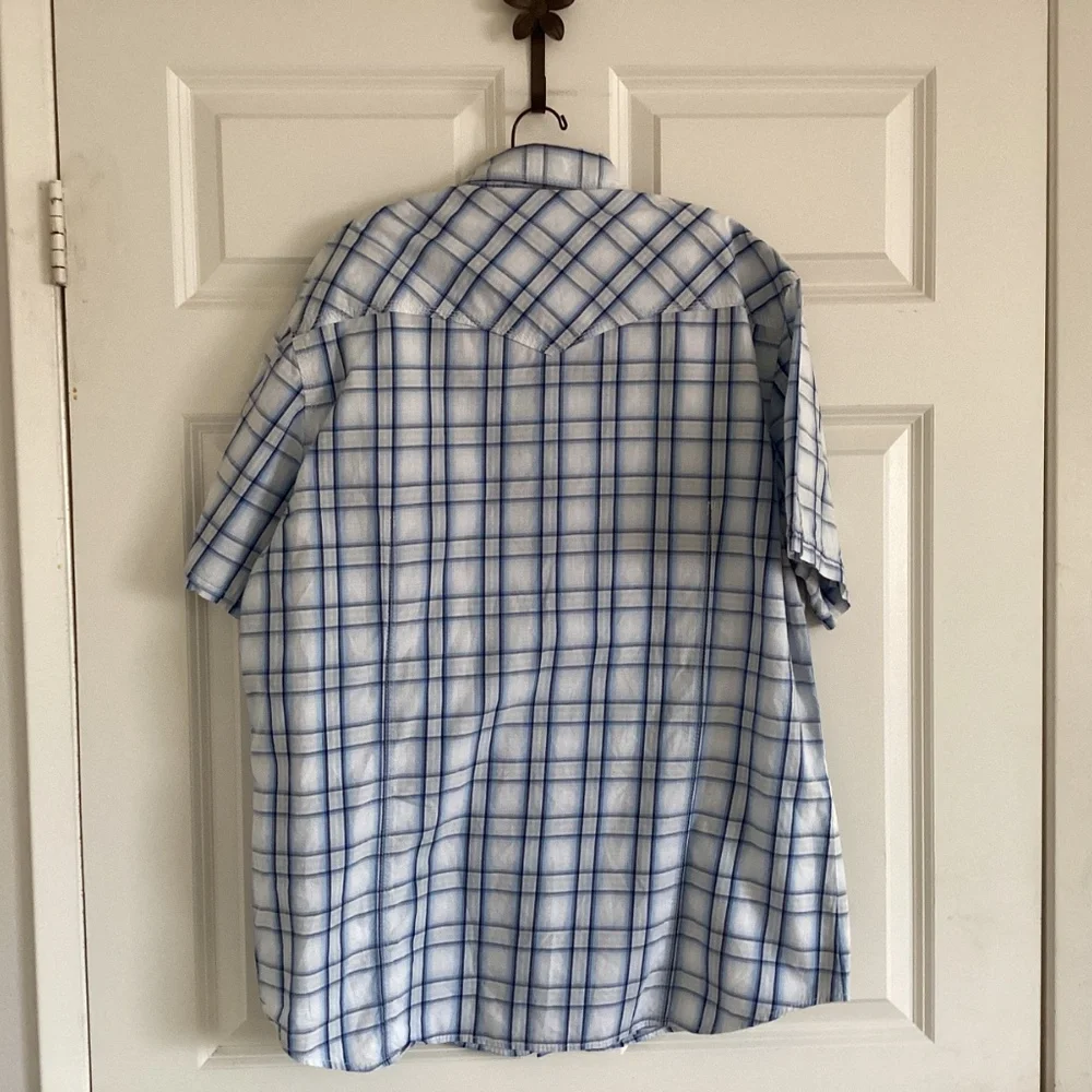 Men True Religion Plaid Shirt size XXXL